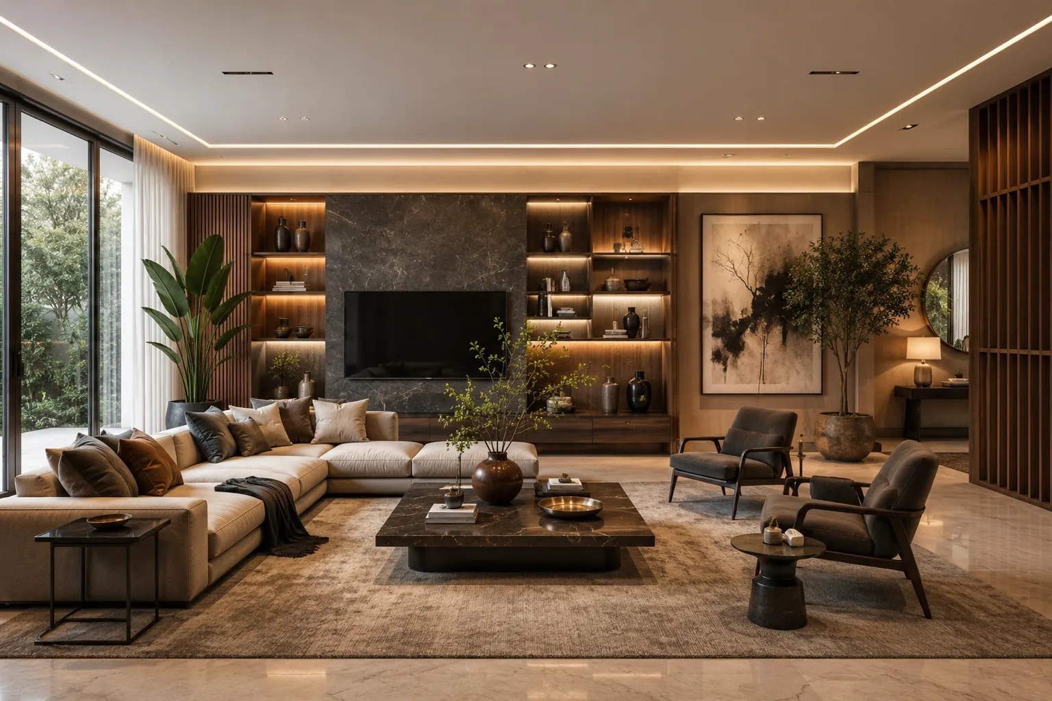 Luxurious Modern Living Room