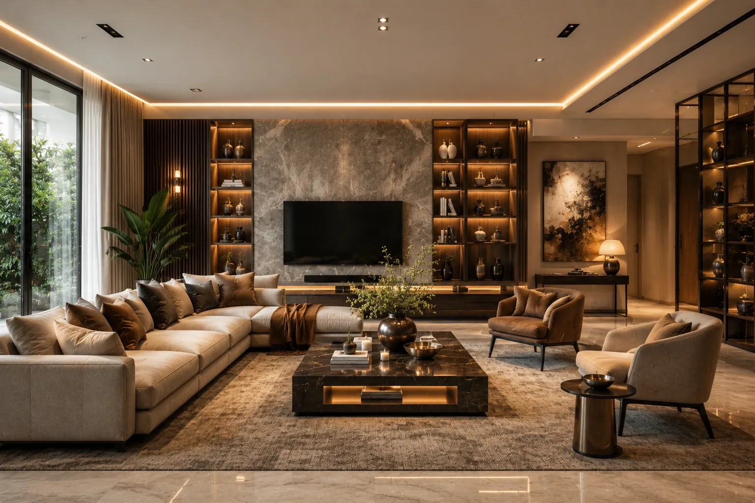 Modern Luxury Living Room